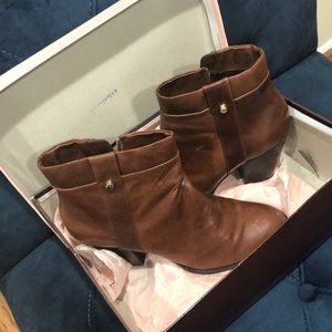 Brown booties